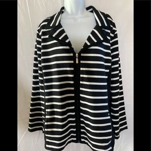 Jacket sports 2X Karen Scott 60% cotton 40% poly